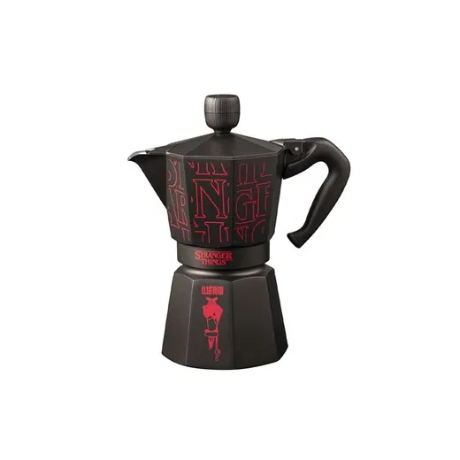 Bialetti Moka Express 100942 ყავის მადუღარა ექვსფინჯნიანი "Stranger Things"