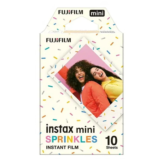 Fujifilm Instax Mini 10 Pack Designer Film Sprinkles ფირი