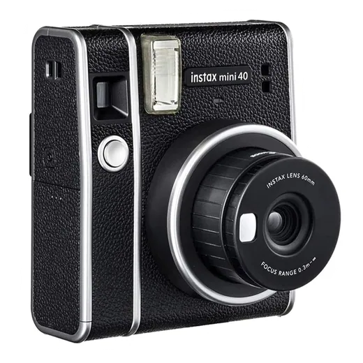 Fujifilm Instax Mini 40 Black უსარკო ფოტოაპარატი