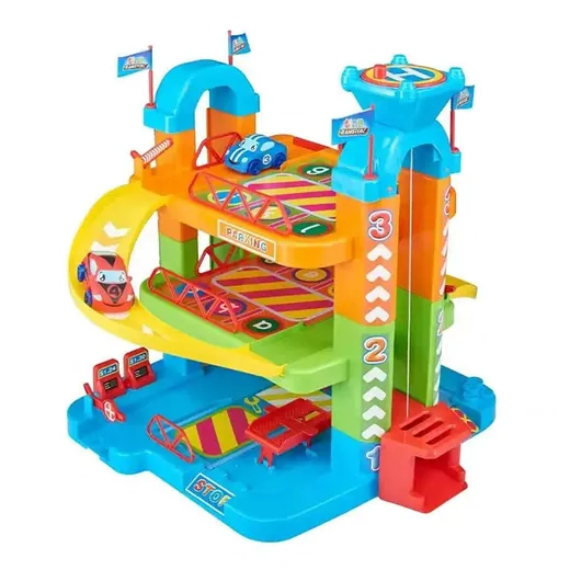 HTI Toys Teamsterz სათამაშო მანქანების სადგომი