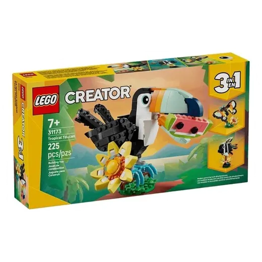 LEGO CREATOR 3IN1 31173 ტროპიკული ტუკანი 225ც