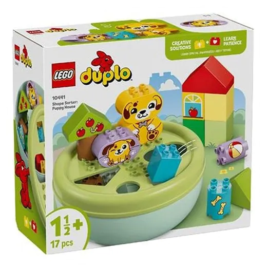 LEGO DUPLO Shape Sorter Puppy House კონსტრუქტორი