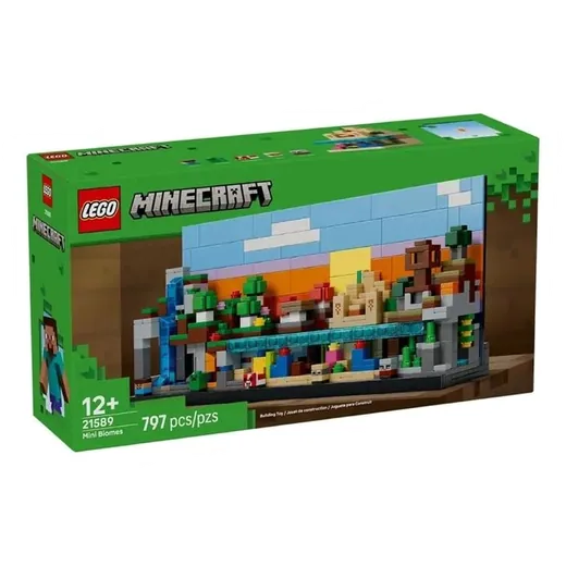 LEGO MINECRAFT MINI BIOMES 21589 797ც