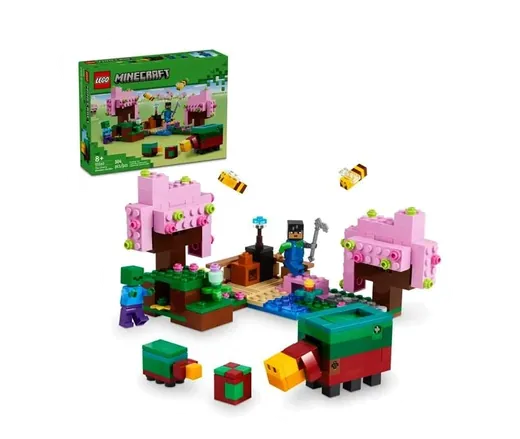 LEGO Minecraft – The Cherry Blossom Garden კონსტრუქტორი