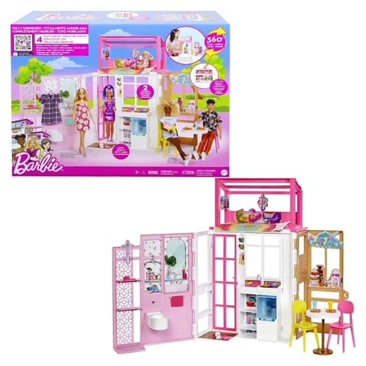 Mattel Barbie ბარბის ვარდისფერი სახლი
