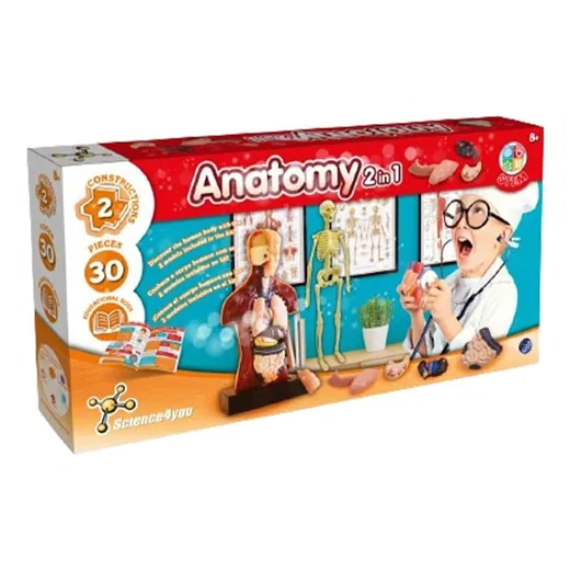 Science4You Anatomy 2 in 1 შემეცნებითი სათამაშო