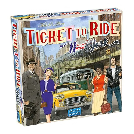 Ticket To Ride New York სამაგიდო თამაში